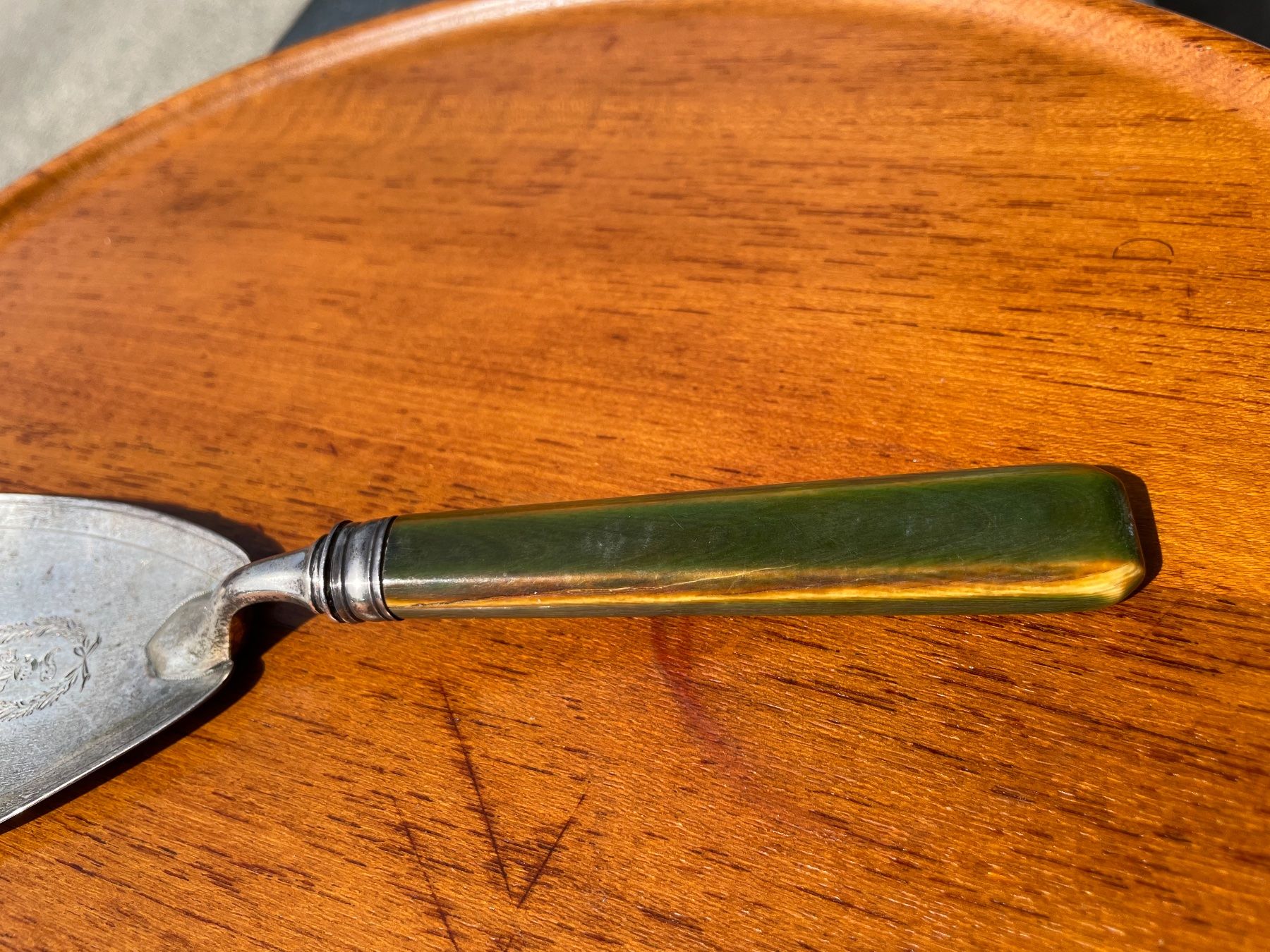 Elettrodomestici da cucina: Antike Silber Tortenheber – Usato da Aarburg venduto da Schatzaffe 6