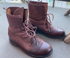 Shabbies Amsterdam Lederstiefel Größe 40,5