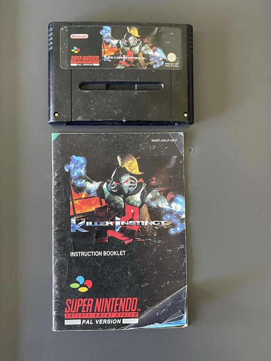 Nintendo Giochi: Killer Instinct SNES mit Anleitung - Klassiker – Usato da Zuerich venduto da Dorsi