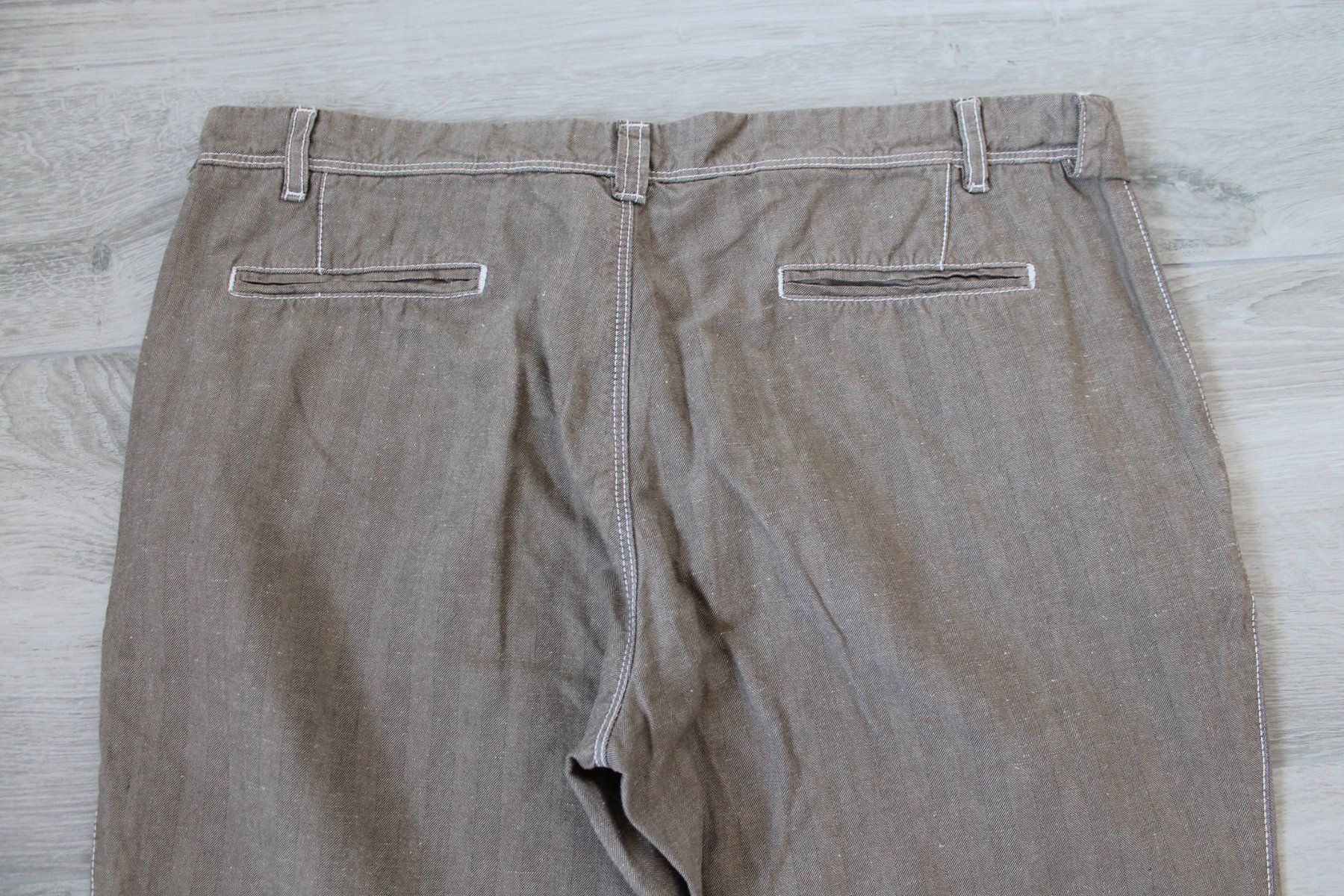Pantaloni: Pantalon coton/lin 31/L – Usato da Chez-le-Bart venduto da jasse 2