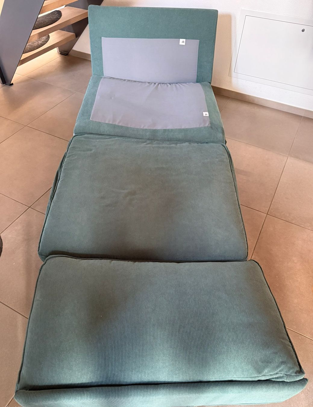 Ikea Poltrone: KIVIK 1er-Bettsofa, Kelinge grautürkis – Nuovo (secondo la descrizione) da Ebertswil venduto da we4u 1