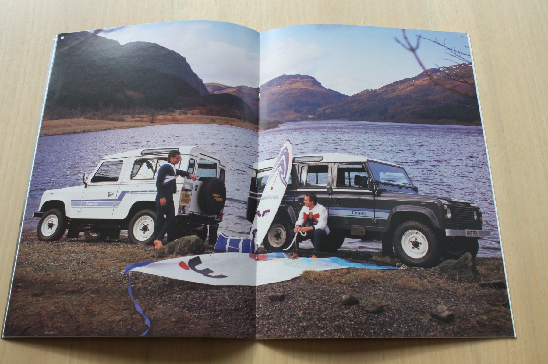 Land Rover Documenti: Land Rover 90/110 Prospekt 1985 – Usato da Wikon venduto da erwin400 5