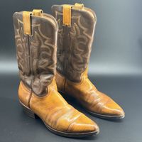 Bottes cowboy Go West 5048 cuir lézard 8½ Mexique