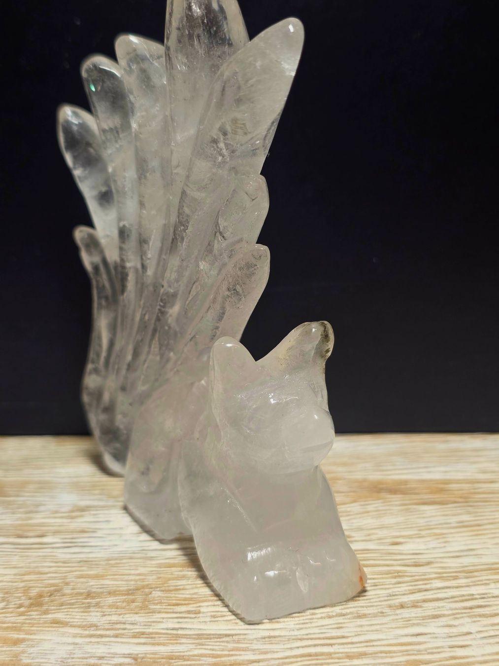 Minerali & Pietre curative: Bergkristall Kitsune Fuchs 190g – Nuovo e nell'imballaggio originale da Matzingen venduto da Shay_Crystalz 2