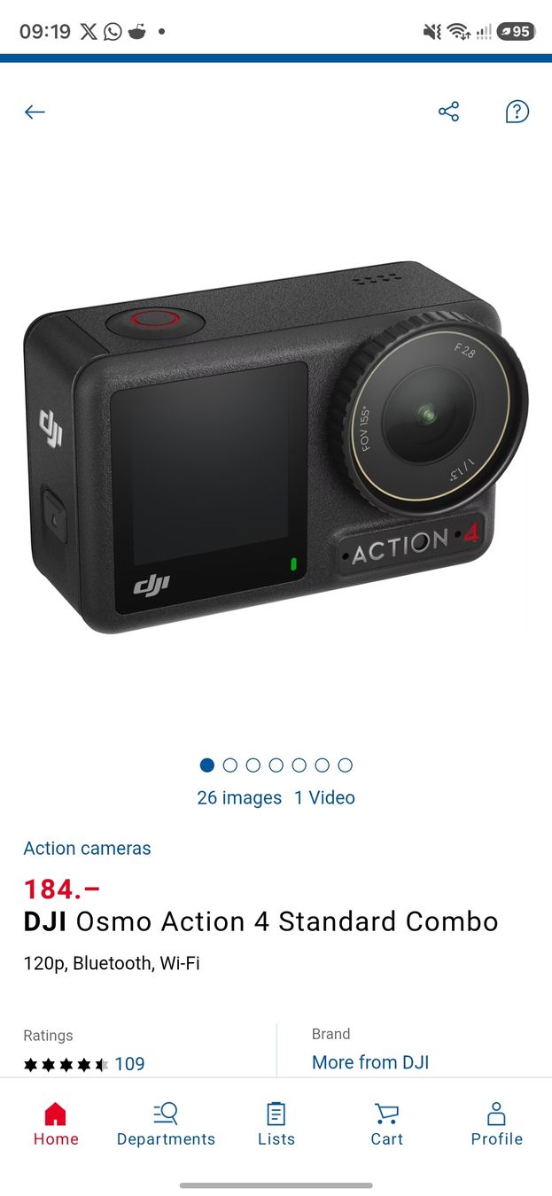 DJI Action Cam: DJI Action 4 4K Action Camera Used Once – Neuf (Voir description) à Baden par happybrain01 3