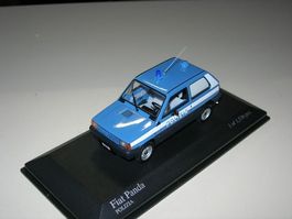 Fiat Panda 1980 Polizia * Minichamps 1:43
