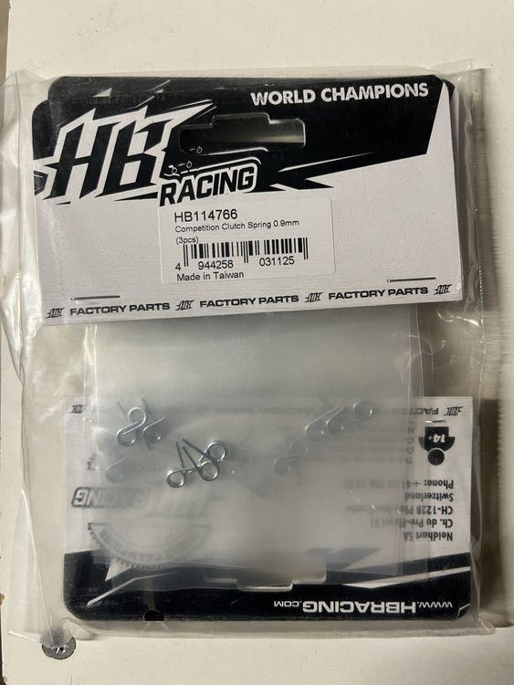 Be In Your Mind 2 Ensembles Patins Embrayage RC Plastique Avec Ressort Pour Voiture Nitro HSP 1/10 Télécommandée Pièces Rechange Embrayage HSP
