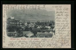 Buchs b. St. Gallen, Ortsansicht aus der