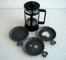 Bodum Kaffeebereiter 0.35 Liter & 3 Puderzucker Streuer