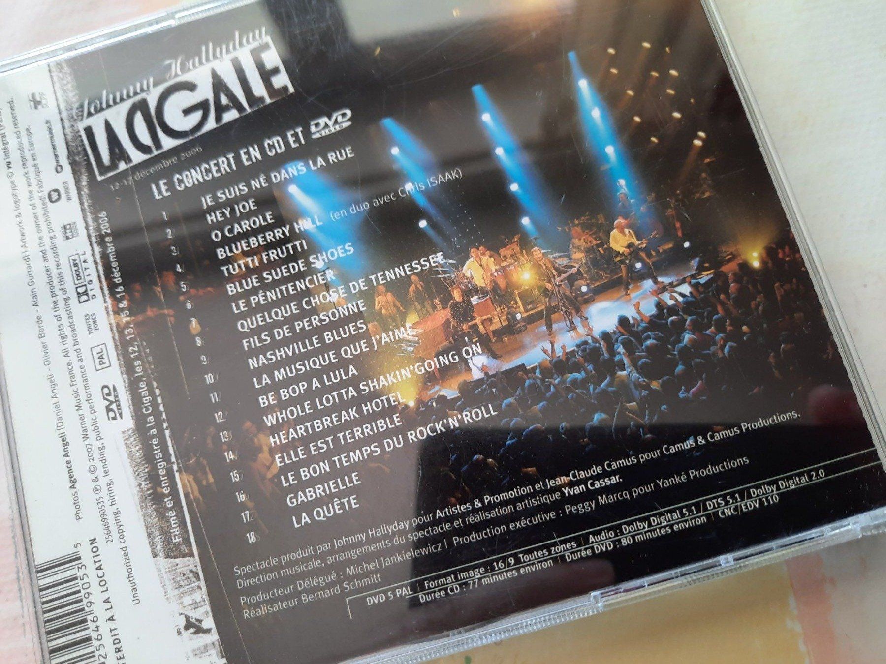 CD: Cd Johnny Hallyday - La Cigale 2006 Live – Usato da Pully venduto da bro_n52j 3