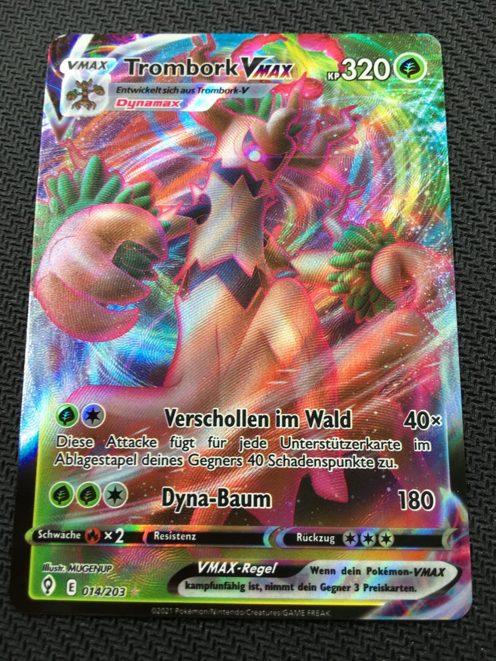 Pokémon Carte collezionabili: Trombork VMAX - EVS 014 - Drachenwandel -DE- – Nuovo (secondo la descrizione) da St.Gallen venduto da Punktchen01