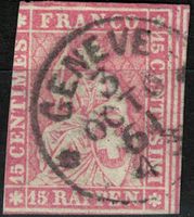 Strubel 24 gestempelt