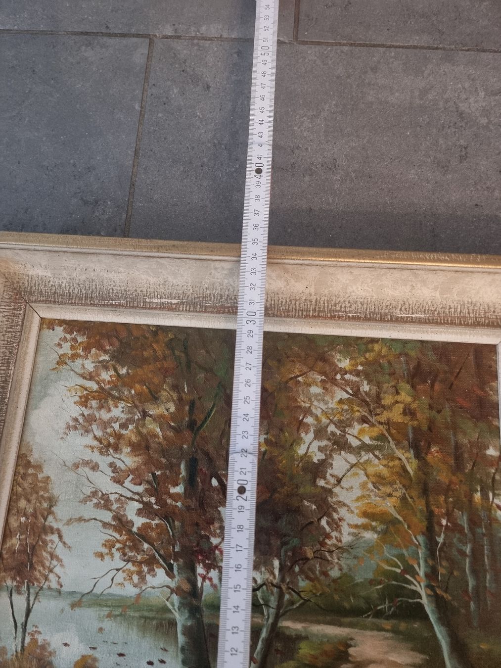 Dipinti: Wunderschönes Herbstbild mit Rahmen – Usato da Zweidlen venduto da VG159 6