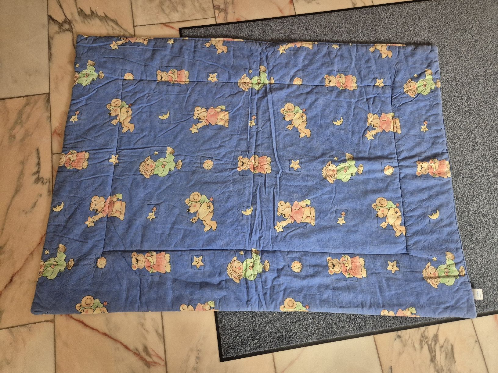 Tappeto da gioco: Spieldecke/Krabbeldecke mit Bärenmotiv, 100% Baumwolle – Usato da Domat/Ems venduto da ver_7q9b