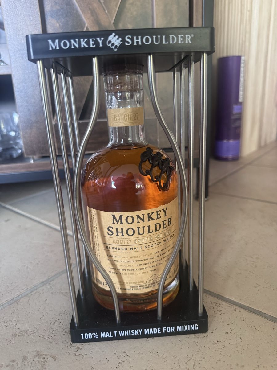 Spirituosen: Monkey Shoulder Blended Malt Scotch Whisky Batch 27 – Neu und originalverpackt aus Hergiswil NW von wert721