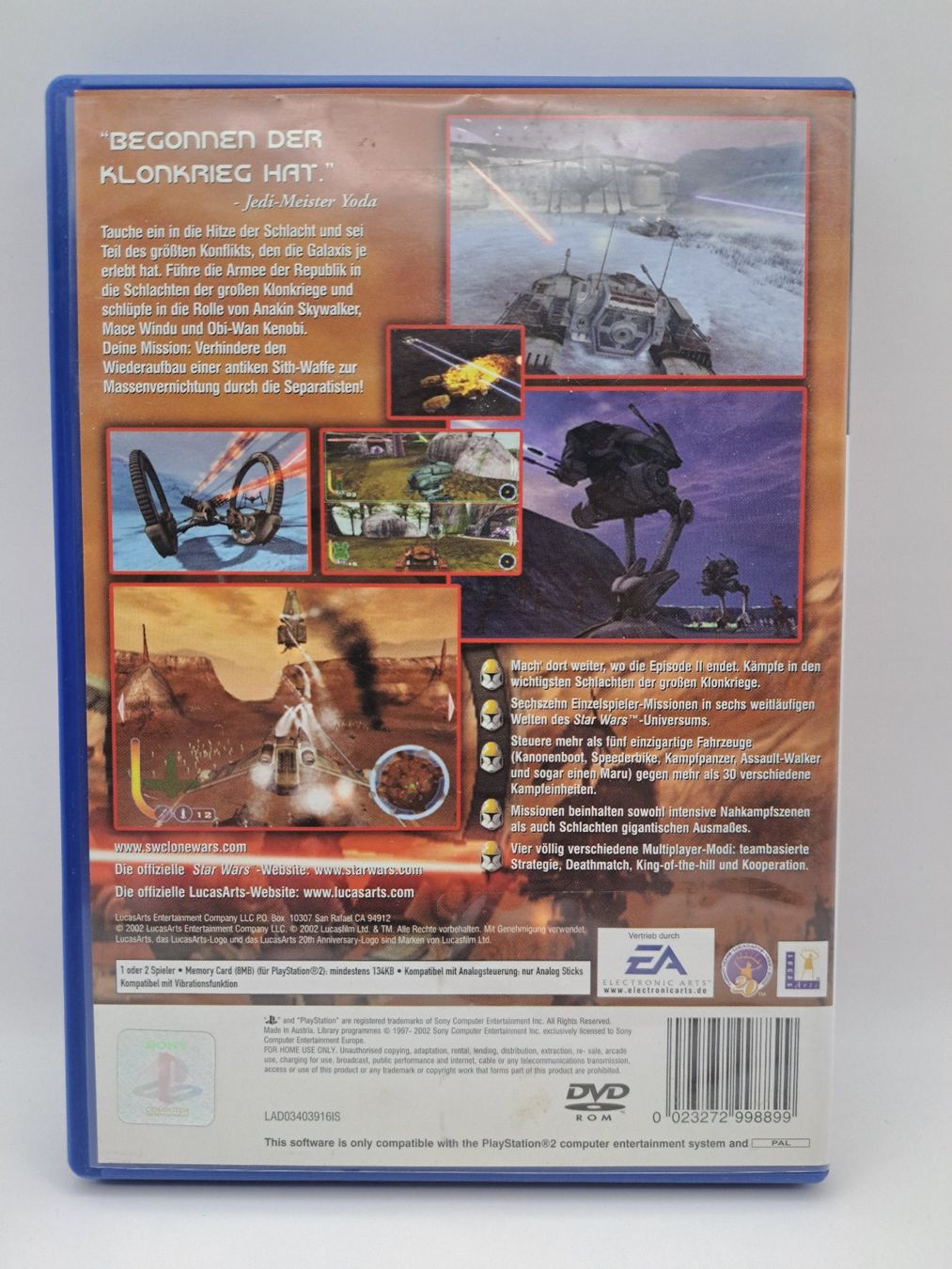 Giochi: Star Wars Clone Wars (Playstation 2/PS2) – Usato da Balgach venduto da Wasnwasn 1