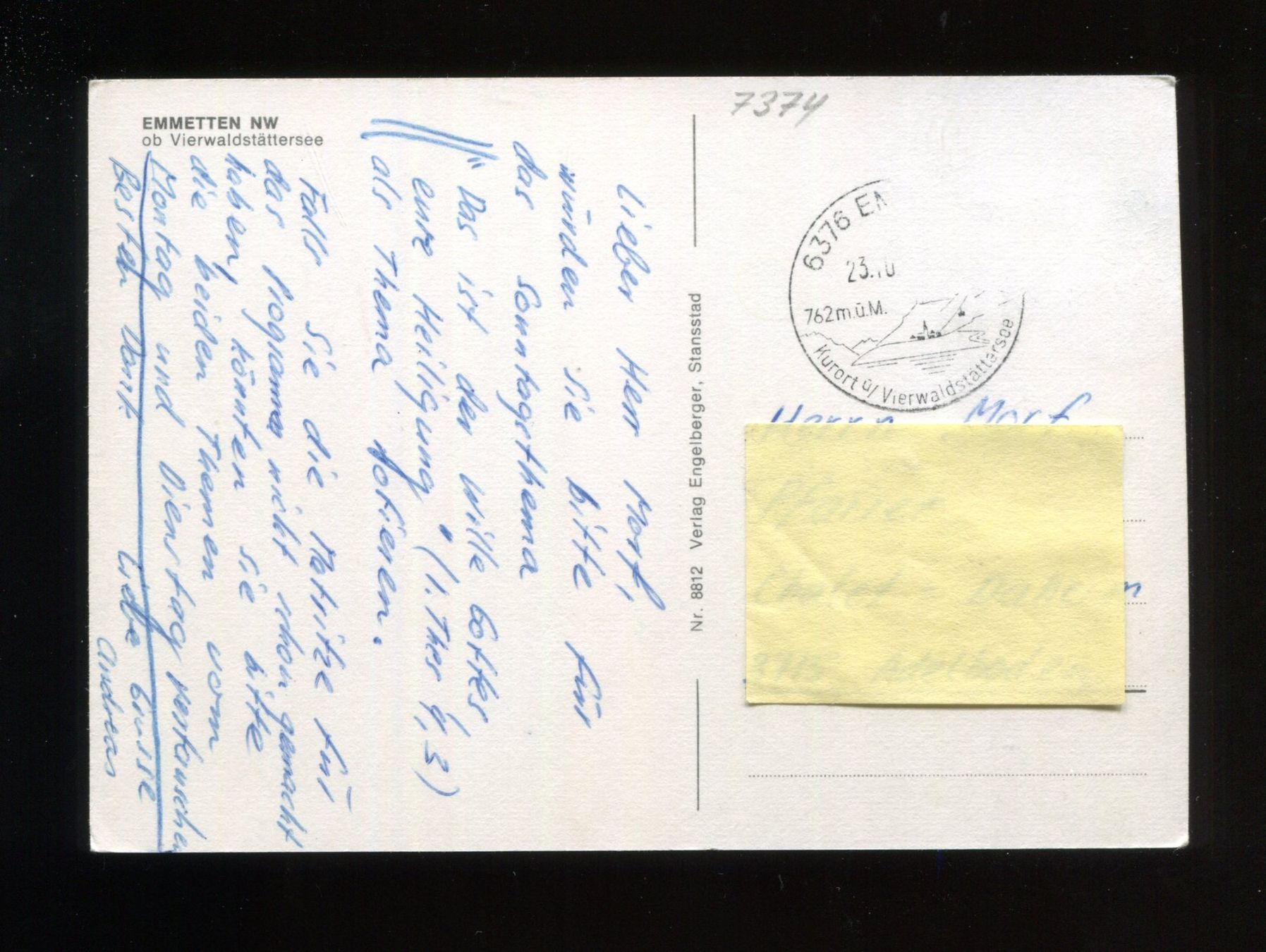 Cartoline postali: Emmetten – Usato da Aarau venduto da Elmaar41 1
