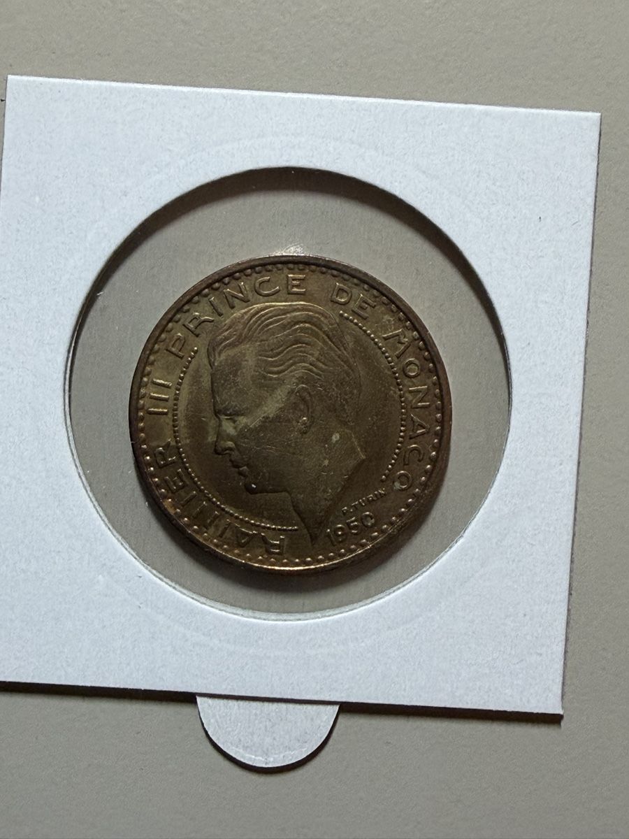 Tutti le monete: Monaco - 50 francs - 1950 - Rainier  – Usato da Payerne venduto da Mike1682 1