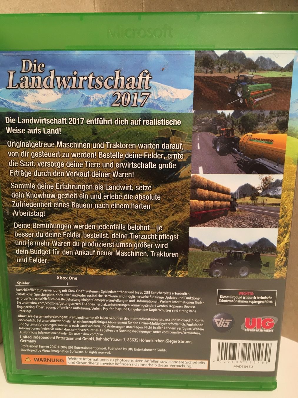 Spiele: XBOX ONE Spiel Landwirtschaftsimulator – Gebraucht aus Arth von Vrecam51 1