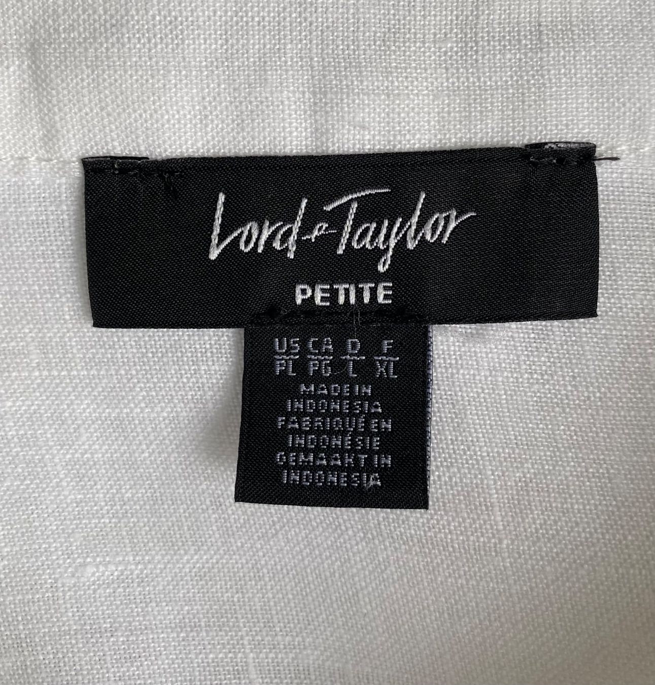 Chemisiers: Lord & Taylor Leinenbluse Grösse L – D'occasion à Oberwil BL par Leni-Mischi 3