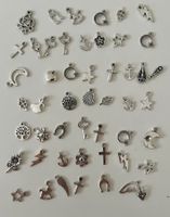 50x Charm / Anhänger zum Basteln