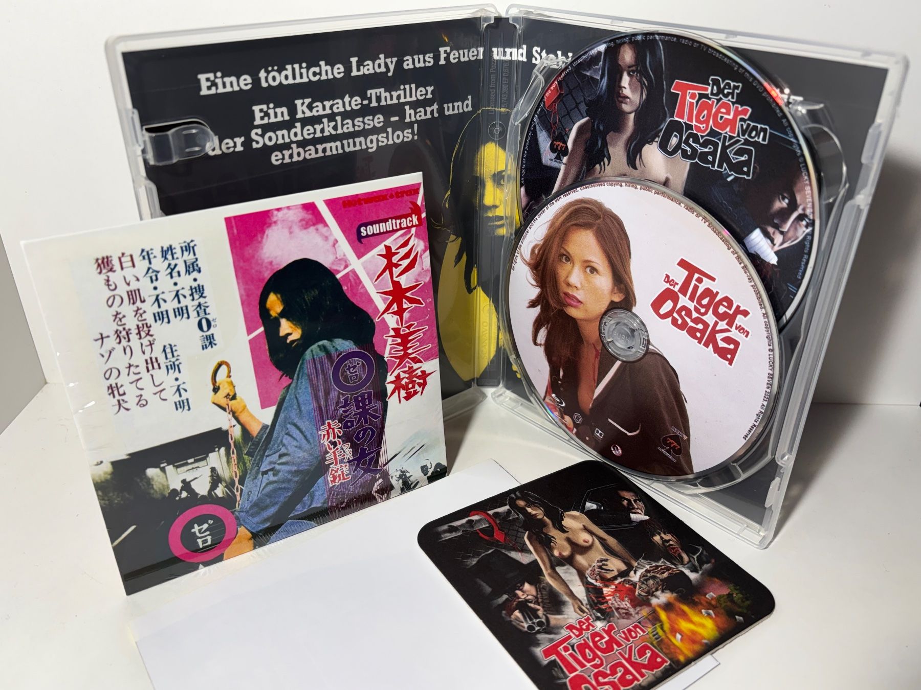 Tutti i DVDs: Der Tiger von Osaka Blu Ray / DVD / CD – Usato da Wilderswil venduto da Sstriker 7