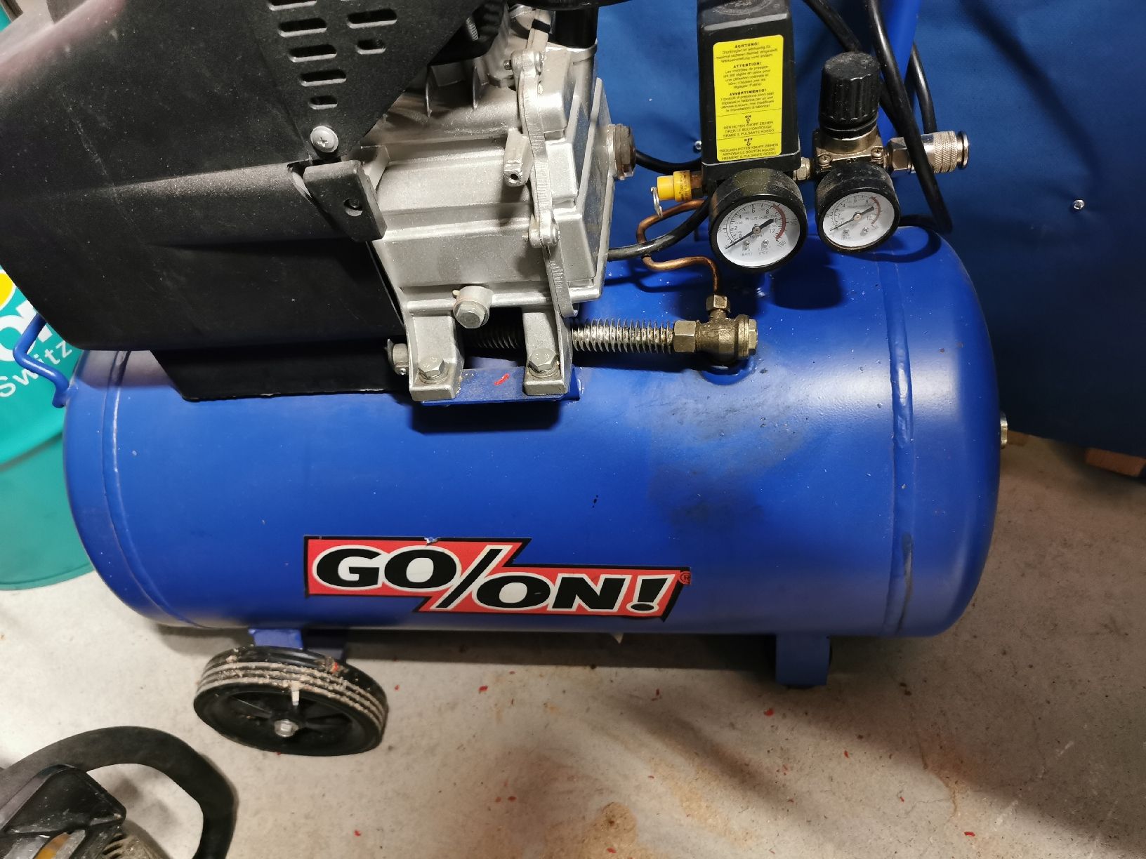 Compressori: Kettensäge Benzin und Kompressor – Usato da Zufikon venduto da luzupo 1