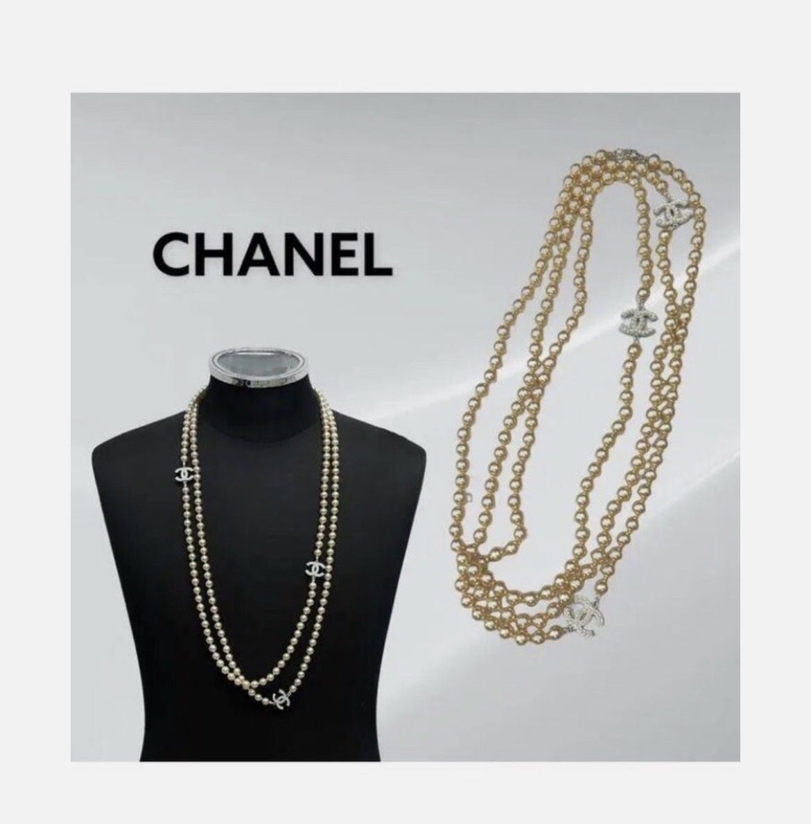 Chanel Catenine: Chanel Perlen Halskette 10v classic – Usato da Bonstetten venduto da Dargslan 4