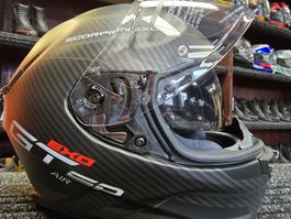 Casque Scorpion Exo-GT SP Air Flex noir mat/argent