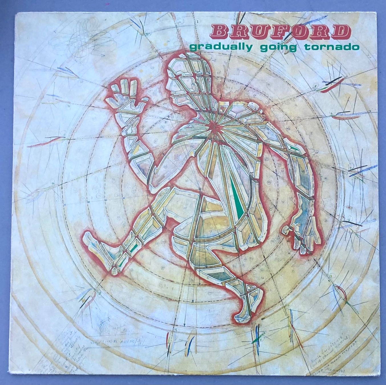 Schallplatten: BRUFORD - GRADUALLY GOING TORNADO – Gebraucht aus Poliez-Pittet von Newtown-Records