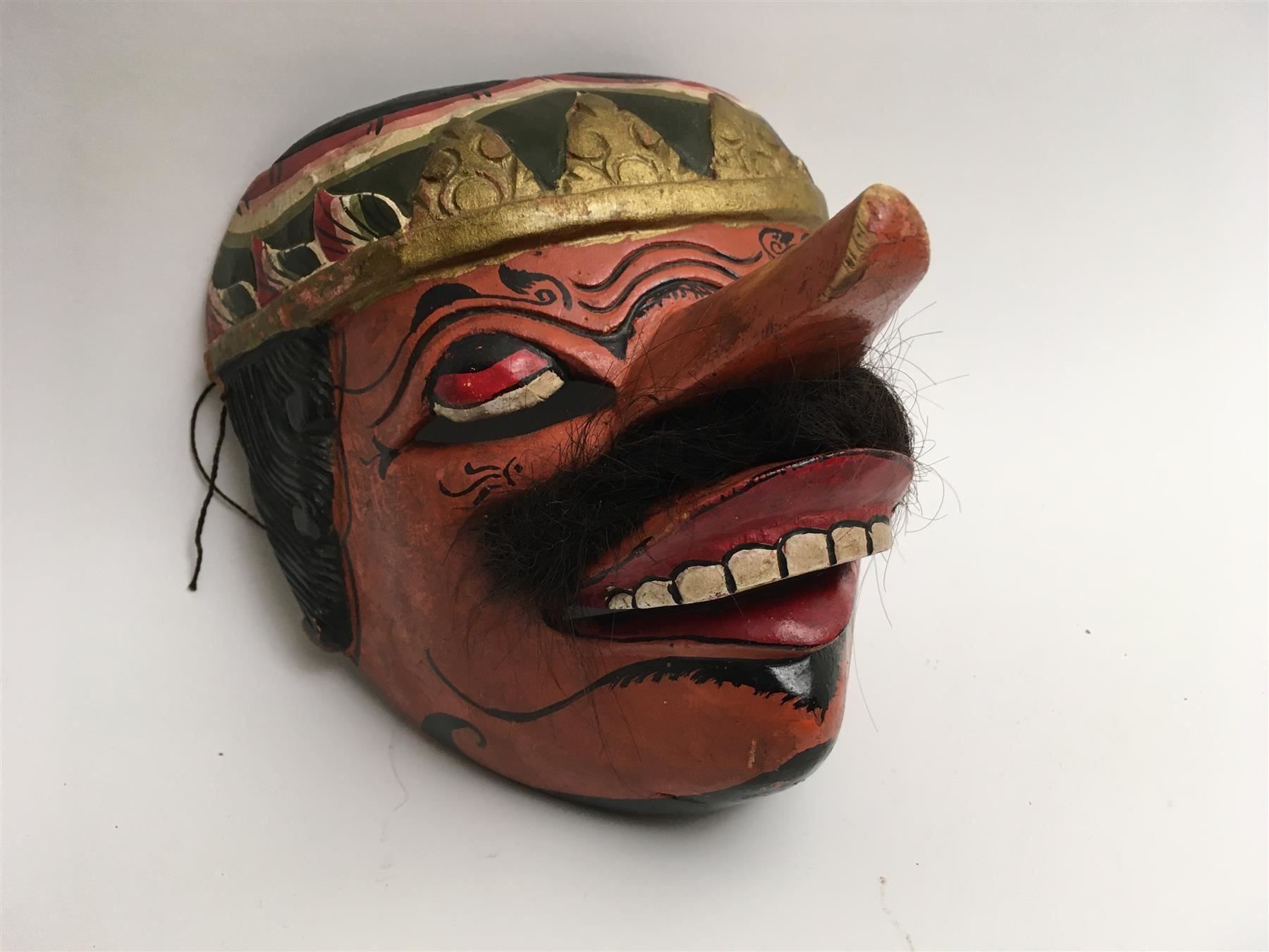 Internationale Kunst: Afrikanische Holzmaske alt Unikat aus Sammlung – Gebraucht aus Rheineck von emma.gut 5