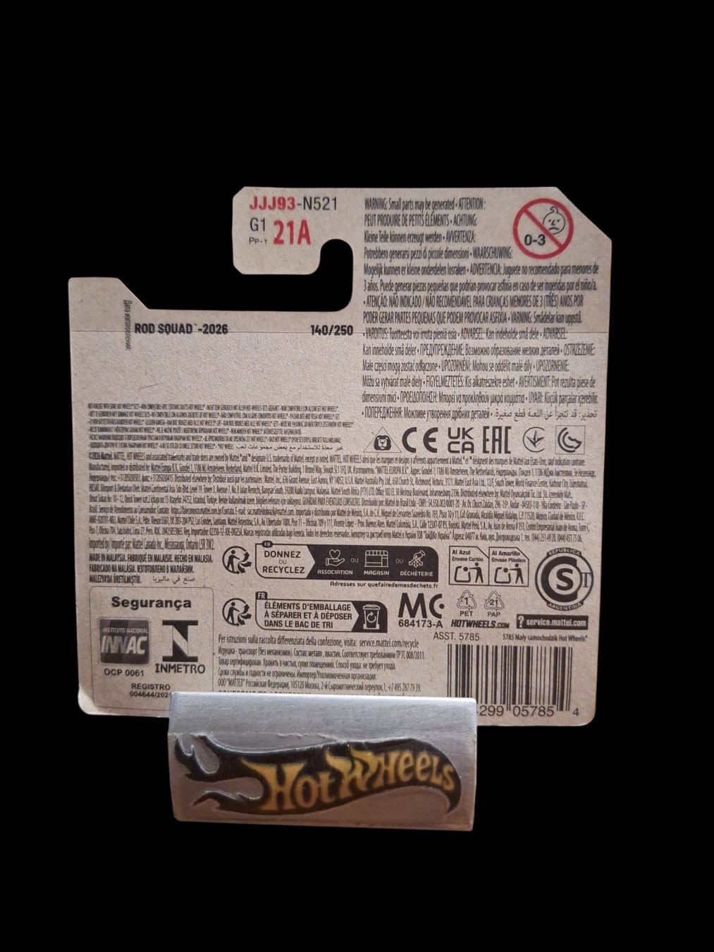 Hot Wheels Modellini d'auto: Hot Wheels Rod Squad 2026 Mid Mill 4/10 S – Nuovo e nell'imballaggio originale da Adlikon venduto da Mmartin0 1