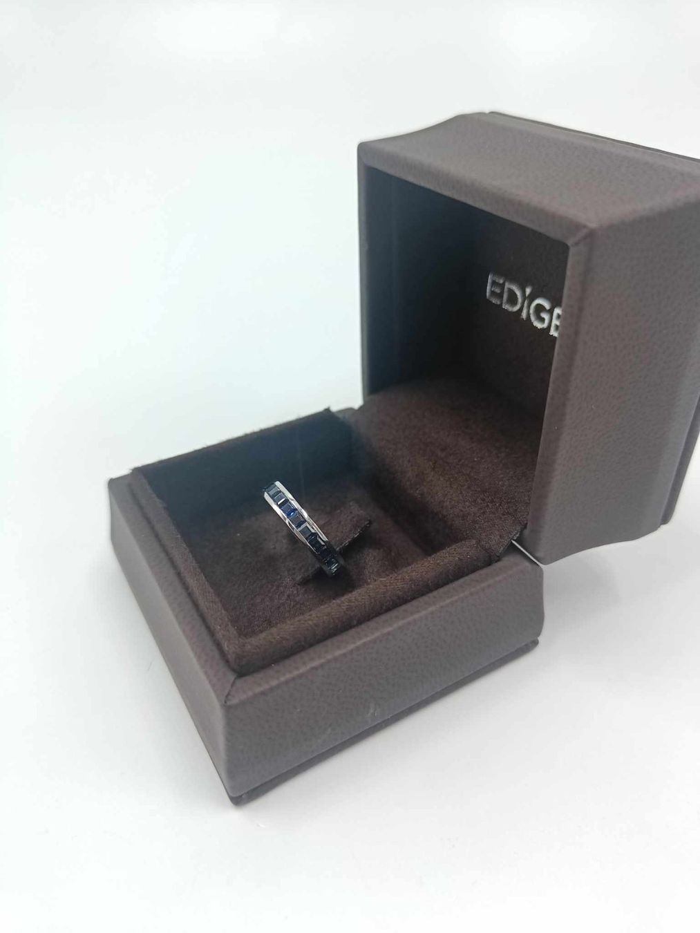 Anelli: ALLIANCE SAPHIR RING IN 750 WEISSGOLD – Usato da Luzern venduto da EdiGem 2