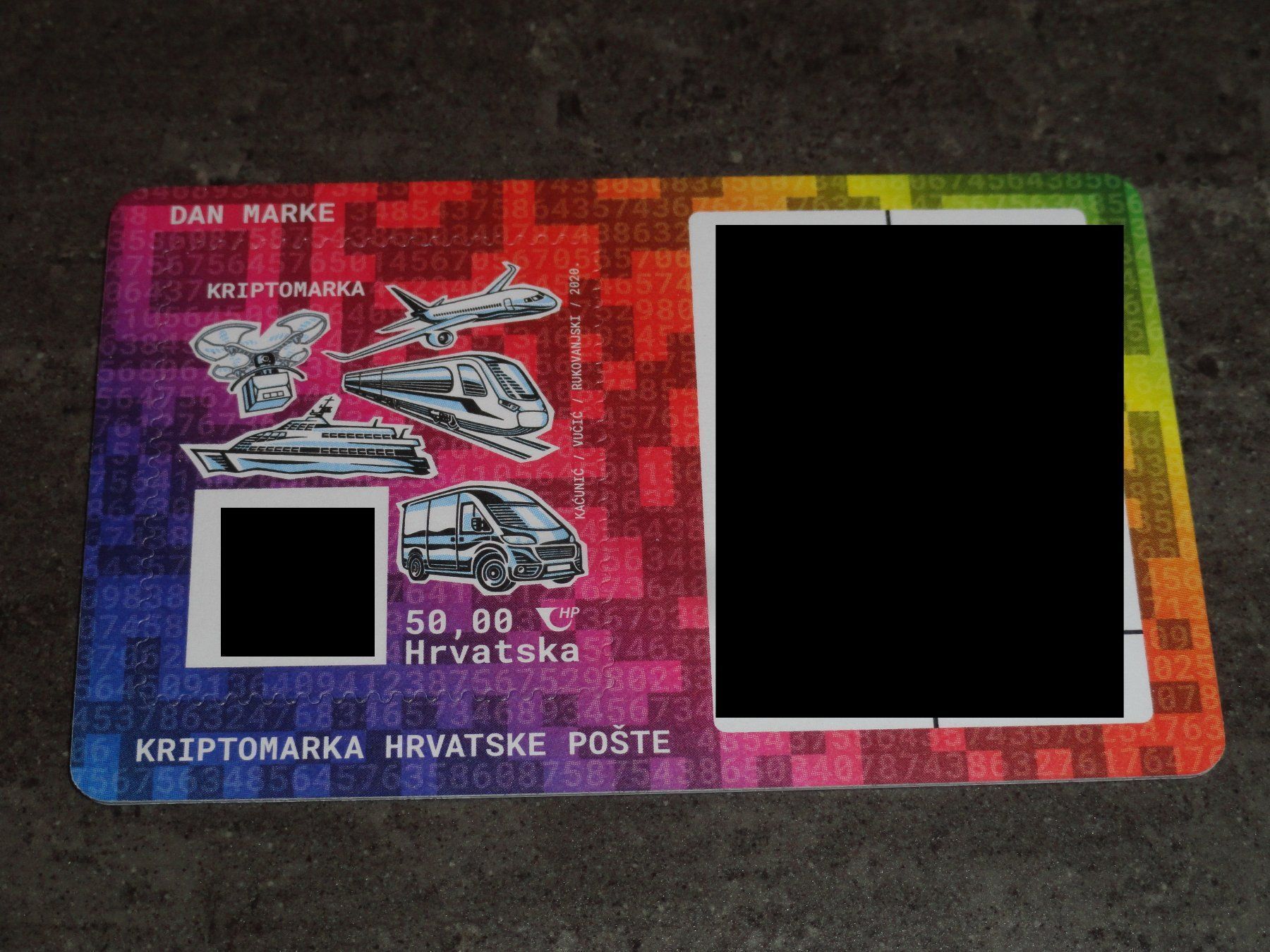 Alle Briefmarken: CRYPTO STAMP Kroatien 2020: Schiff – Neu (gemäss Beschreibung) aus Dagmersellen von dribbeldrago10 2