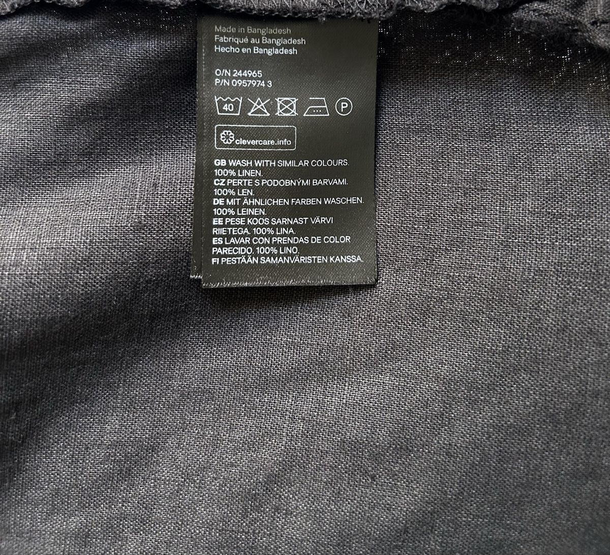 H&M Camicette: H&M Premium linen shirt – Usato da Chêne-Bourg venduto da car_d88h 3