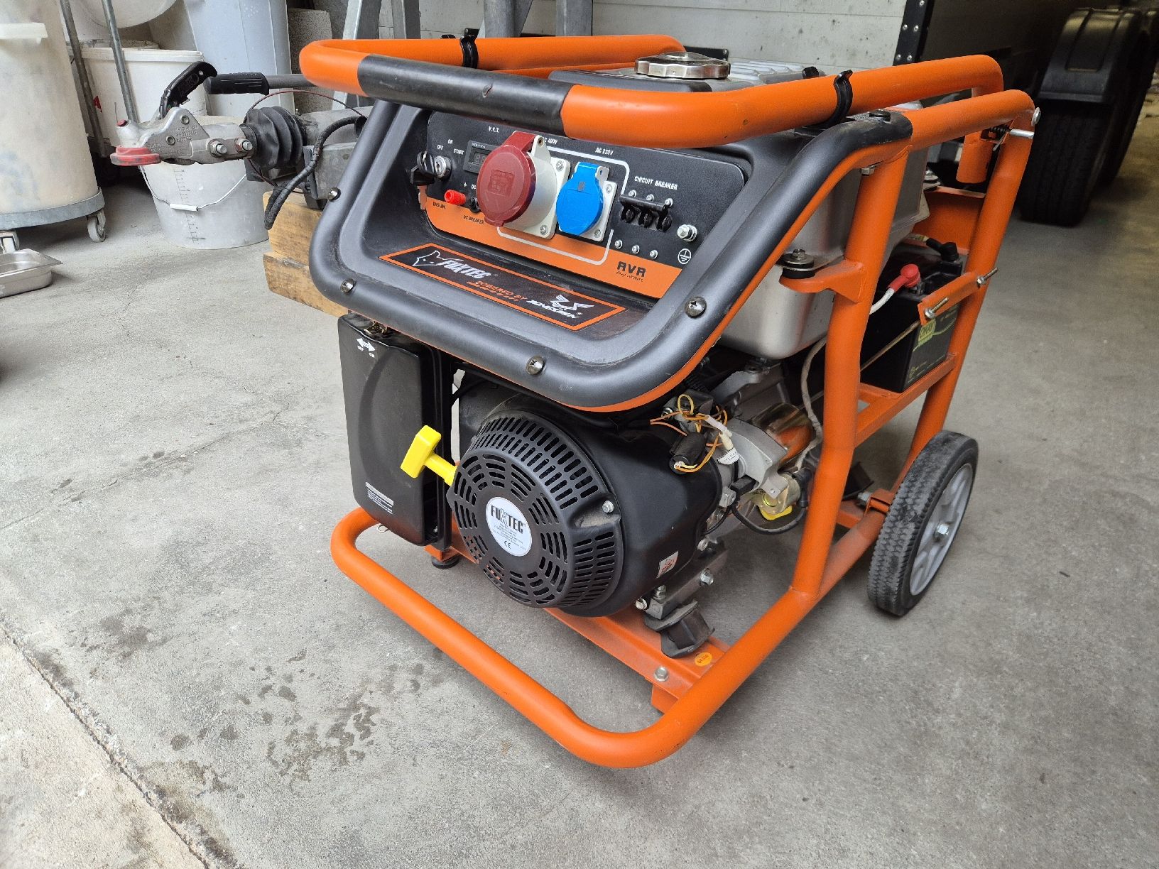 Stromgeneratoren: Fuxtec SG7500B Gemerator Stromgenerator – Gebraucht aus Wiesendangen von freetree_winti