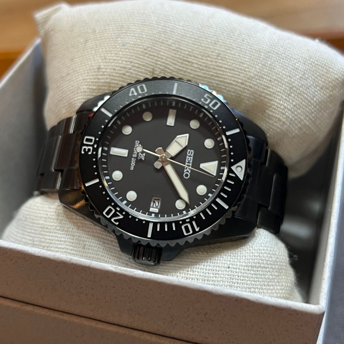 Seiko Orologi: Seiko Prospex Diver Scuba Full Set V157-00A0 – Usato da Carouge GE venduto da Watchaser 5