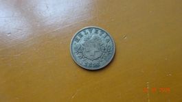 20 Rappen 1858 Billon