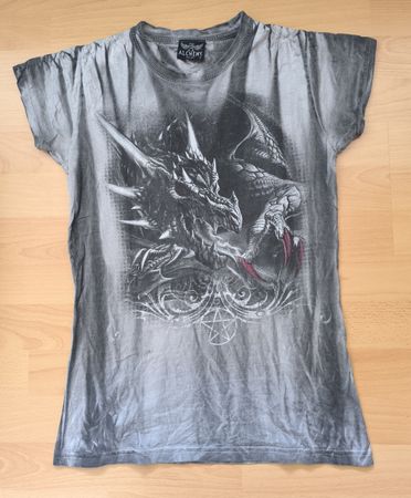 Alchemy England Gothic Dragon T-Shirt, Vintage Style