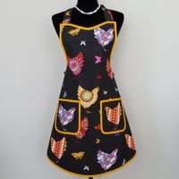 50er Jahre Style Schürze Gr. S