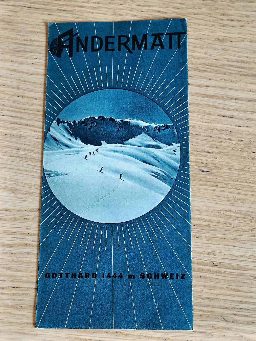 Documenti: Alter Prospekt / Andermatt - Ausgabe ca. 1939 – Usato da Brugg AG venduto da Ente015 1