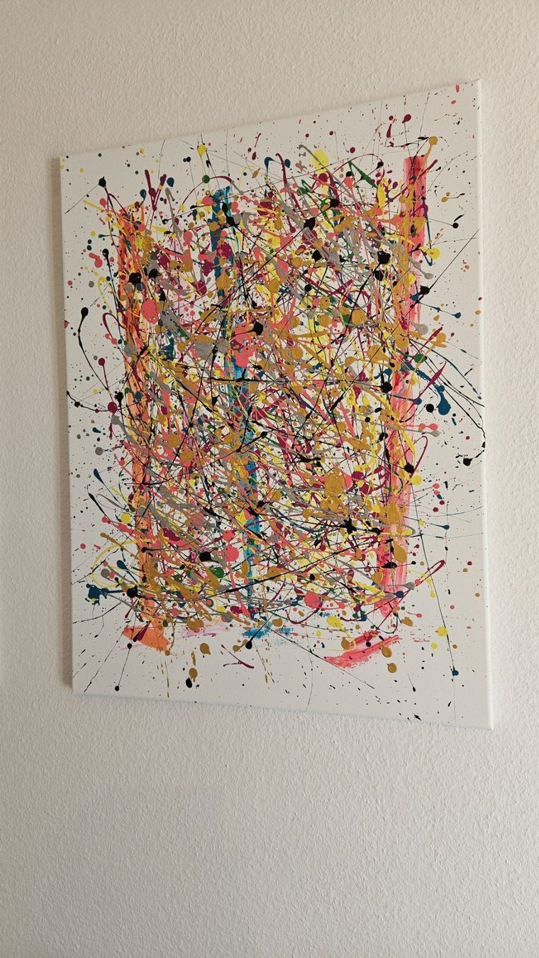 Gemälde: Tableau abstrait unique, parfait pour décorer votre intér... – Neu (gemäss Beschreibung) aus Le Locle von fab_c9hh 1
