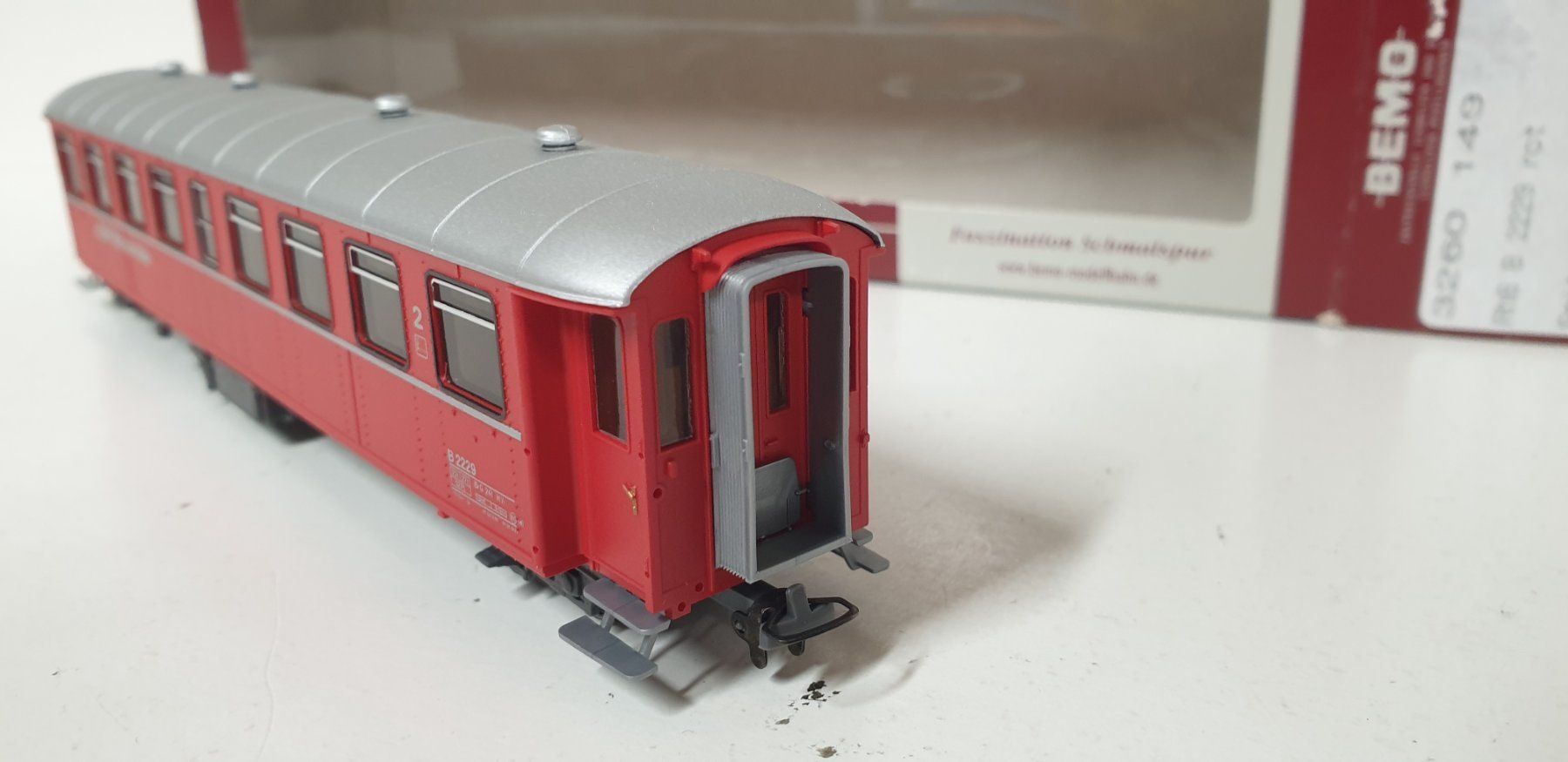 Bemo Modelleisenbahnen: Bemo RhB Spitzenverkehrswagen 3260 149 – Neu (gemäss Beschreibung) aus Neuenhof von ludovicco 2