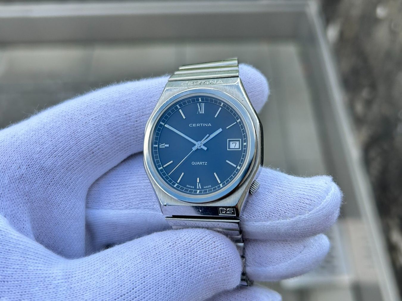 Certina Orologi: Certina DS Turtle Quartz – Usato da Gümligen venduto da icvo_watches