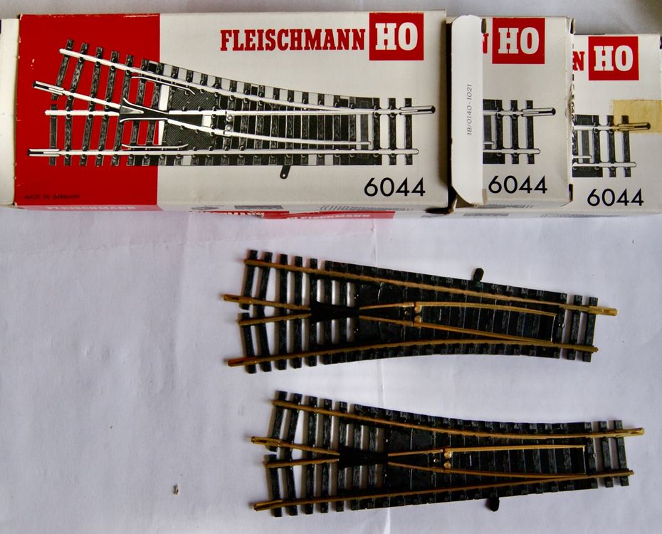 3 x 2 aiguillages G+D Fleischmann 6044 en OVP (Gebraucht) in Morrens VD ...