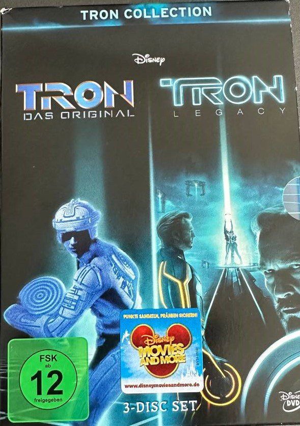 Tutti i DVDs: TRON Collection 3-Disc Set (DVD) – Usato da Beringen venduto da Mantafisch1