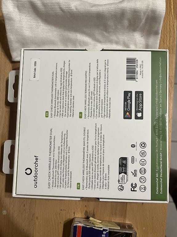Altro per la casa: Outdoorchef easy Check Wireless Thermometer  – Usato da Uerikon venduto da vtcl83 1