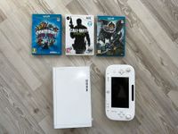 Nintendo Wii U Konsole weiß + 3 Spiele + GamePaD + Kabel
