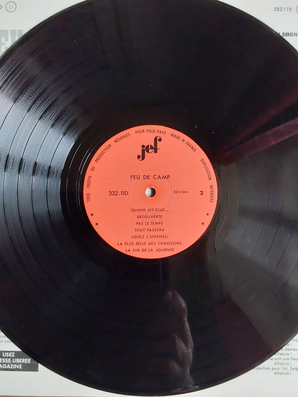 Schallplatten: VINYL LP- Feu de Camp – Gebraucht aus Villeret von Fil11 3
