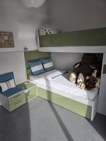 Hochbett für ein Kinderzimmer. (Nidi Design)